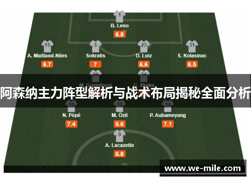 阿森纳主力阵型解析与战术布局揭秘全面分析